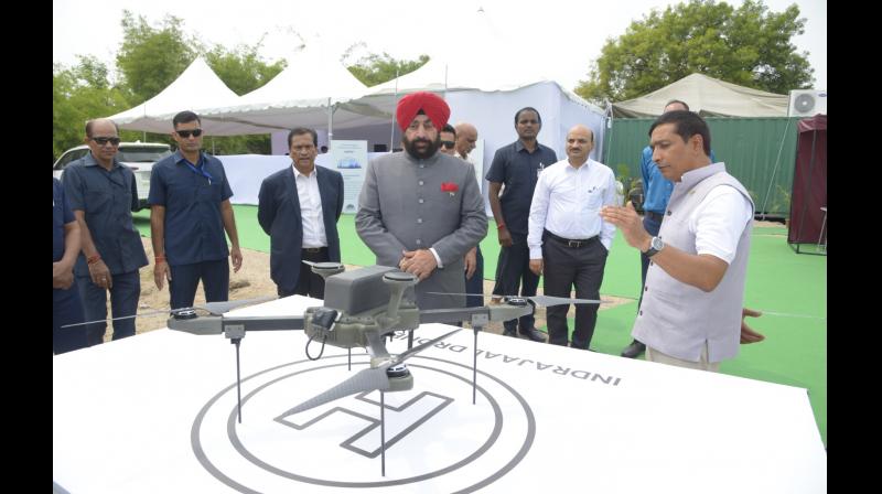 Worlds Only Counter-Drone Tech, Indrajaal, Unveiled in City